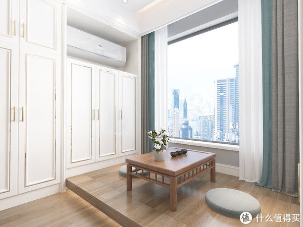 玄关|她45㎡loft公寓，坚持装修轻奢风，巧用线条，装出高级感，有品位