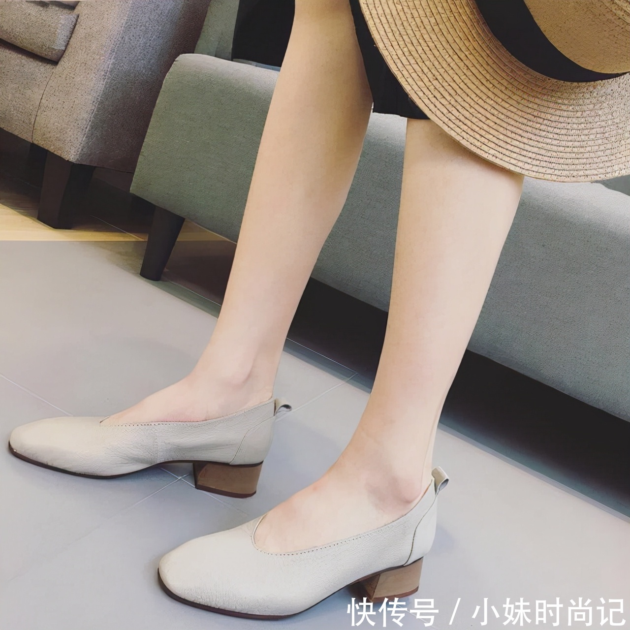 一字扣 今年大火的猫跟鞋,穿出自信女神范,无视场合惊艳四座