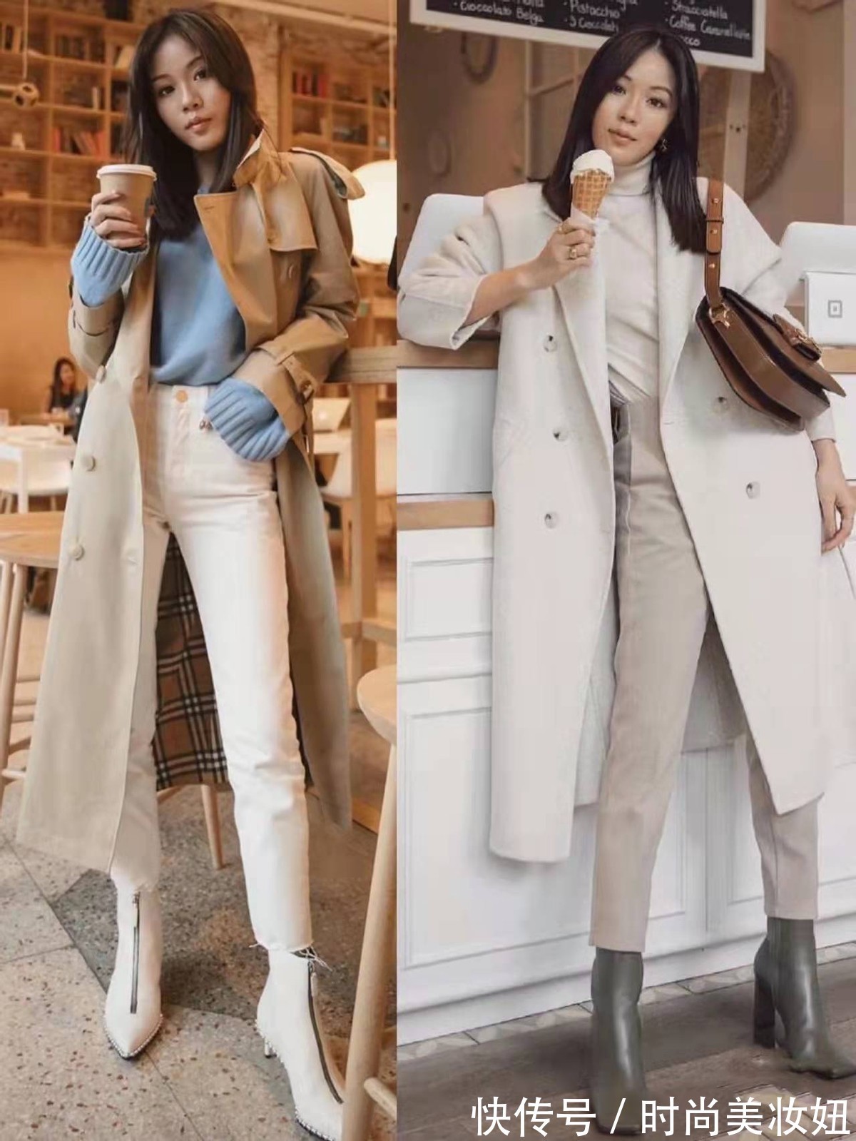 紧身裤 冬天有一双“短靴”就够了,能搭遍所有外套,洋气不说还显腿长