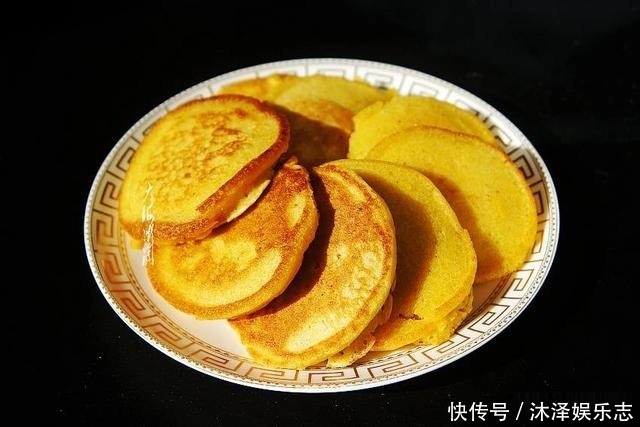 分钟|快手早餐饼,手不沾面10分钟上桌,松软香甜,常吃想长胖都难