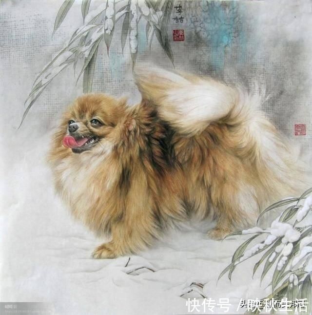 欣赏者!当代工笔领军人物李喆,他创作的工笔画鸟语花香、走兽顽皮可爱