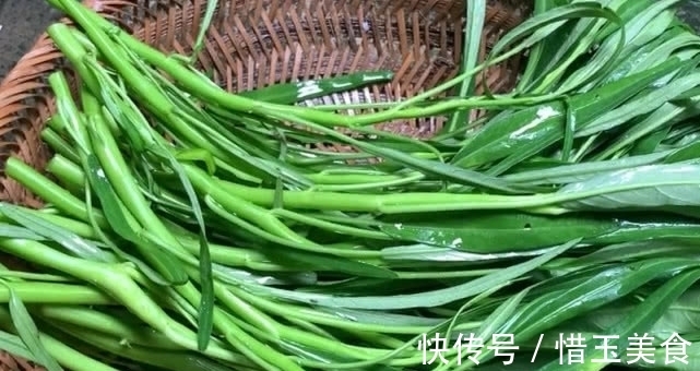 下饭菜|农家下饭菜有哪些,一盘空心菜一盘炒蛋,端上桌开胃下酒两不误