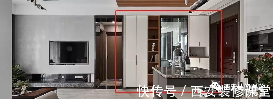 空间|牺牲墙体镶嵌收纳柜,实用而且好看