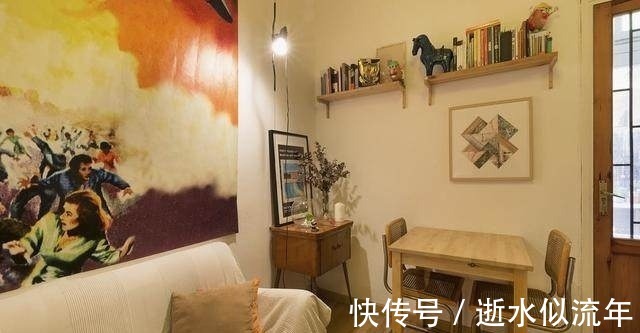 阅读角|60平米小户型极简装修，空间这么小还能挤出个阅读角，孩子们特别爱！