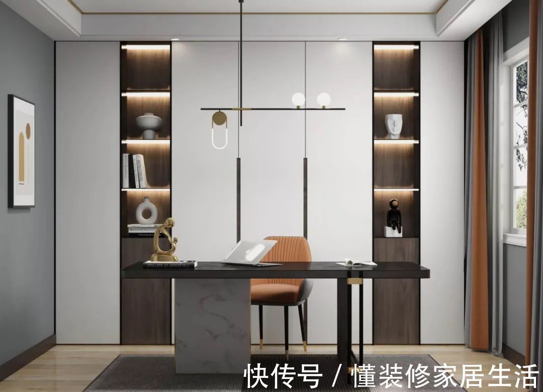 收纳|卧室里拼书房,7款一屋多用的办公学习区,1m2空间也能实现