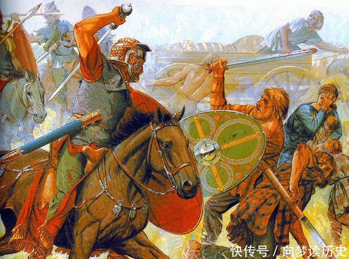 包围|踩碎高卢民族希望!双重包围下,5万罗马人如何击垮33万敌军?