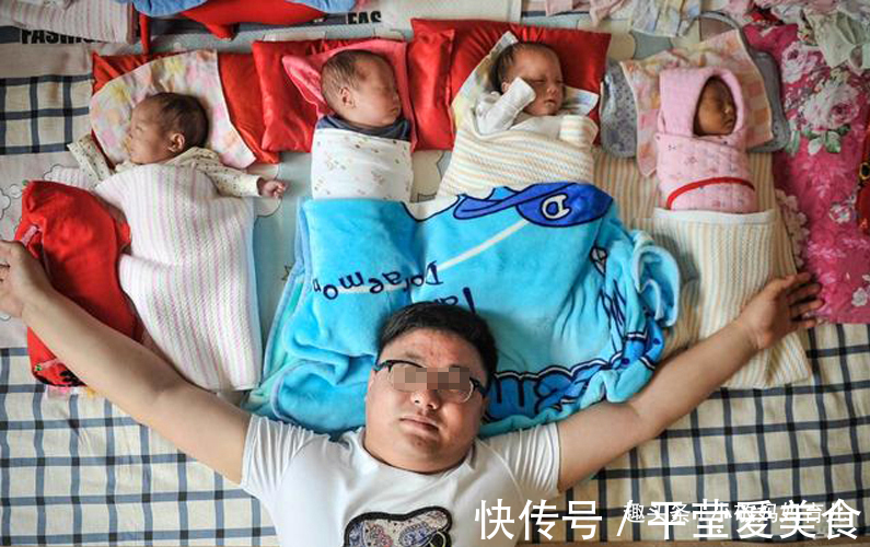 女儿|最累姥姥出现了,三胞胎女儿各生了三胞胎,网友:9个宝宝,酸了