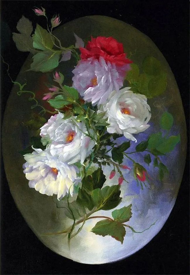 加里$这对老夫妇教授绘画40多年,画的花也太漂亮了!