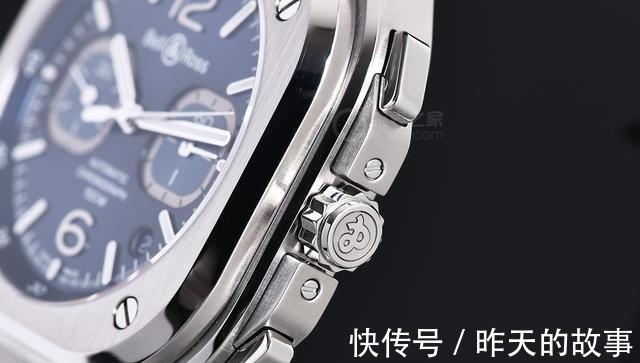 ross 阳刚美学典范 品鉴柏莱士BR 05计时腕表!