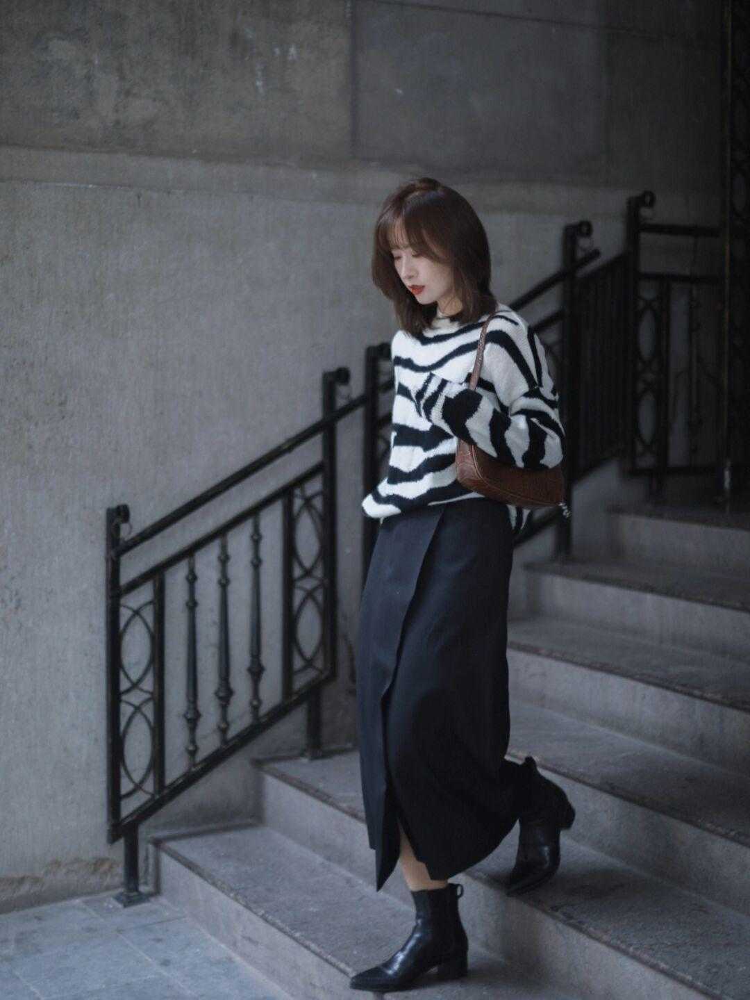 很难看 秋冬的半裙怎么穿?这些搭配方式高级优雅又好看,让你气质翻倍