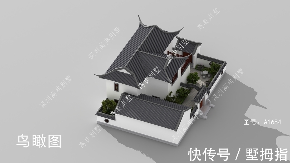 别墅|随着生活水平的提高，农村经济越来越富裕，中式别墅也越来越多