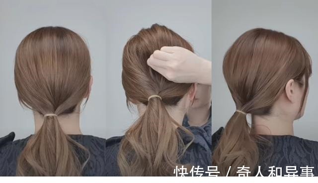 教程 手把手发型教程！刘海卷发扎发，手残党也能轻松搞定！