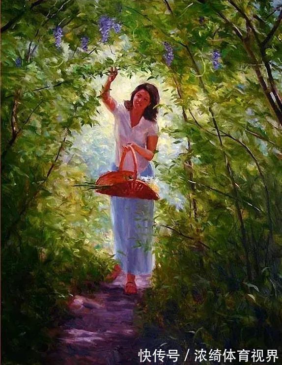 画家|美国画家 斯科特哈丁笔下美丽动人的女子