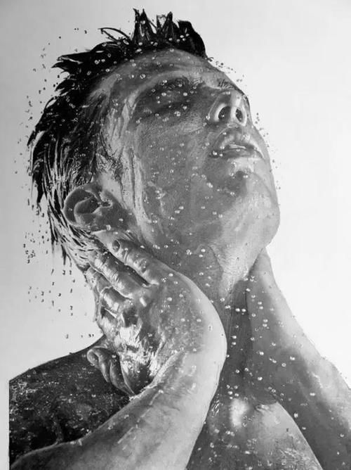 人物画|超写实铅笔素描!超细腻的铅笔人物画!