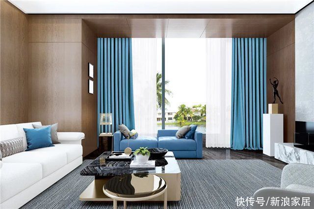 窗帘杆|墙布十大品牌之高级的窗帘搭配