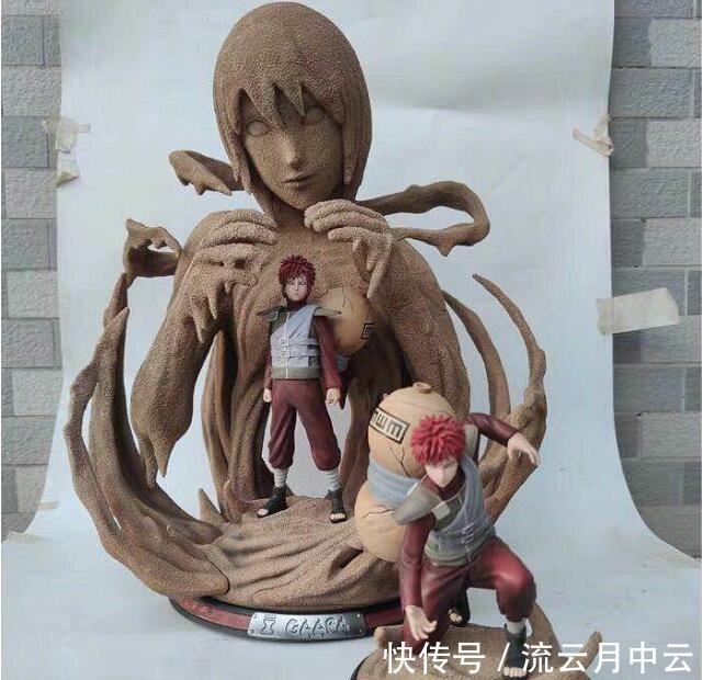 灌篮高手|美女晒我爱罗手办,前3个买不起,第5个是盗版却值10万
