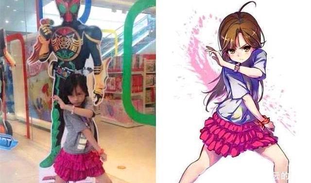 三次元|二次元对决三次元,本以为势均力敌,但看完假面小萝莉我选前者胜