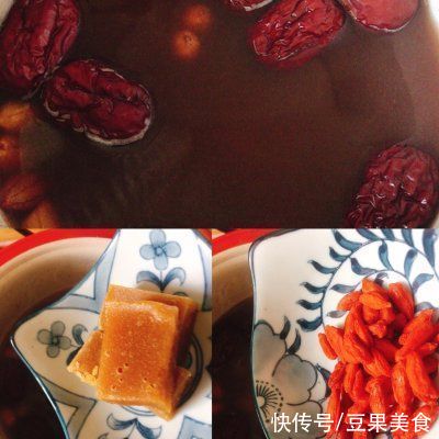 红豆红枣|#我的养生日常-远离秋燥#补血补气“五红汤”