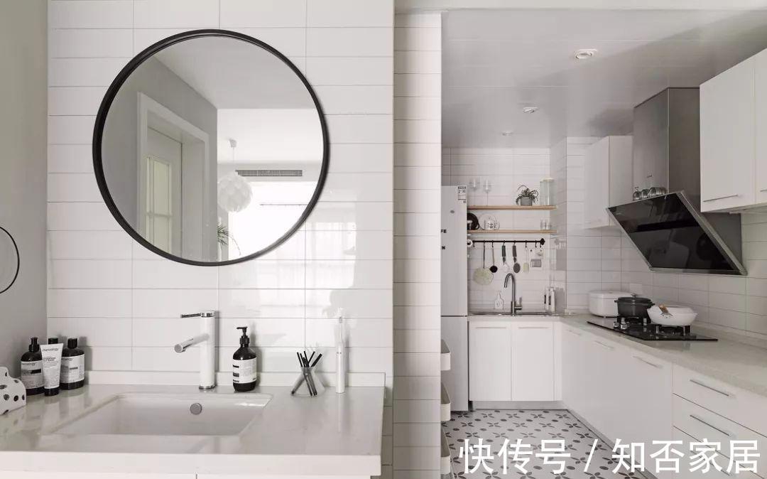 次卧|68㎡单身公寓,次卧改成衣帽间,简洁大气