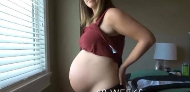 孕晚期|孕期，孕妇的肚子怎么变化7张图告诉你答案，心疼孕妈