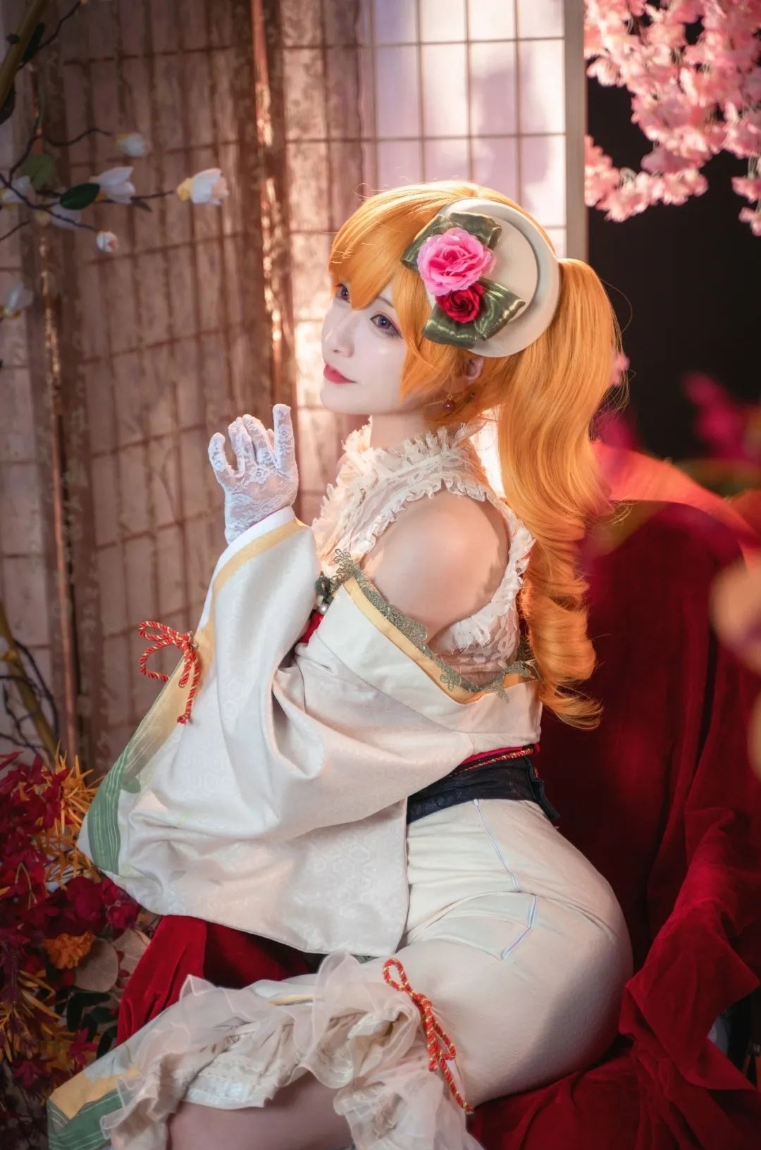 碧蓝航线|cos:碧蓝航线黎塞留cos正片@铁板烧鬼舞