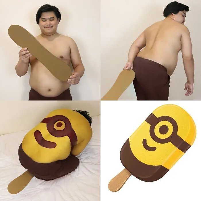 cosl泰国沙雕小哥的低成本Cosplay,脑洞极其逆天,画风无比辣眼睛…