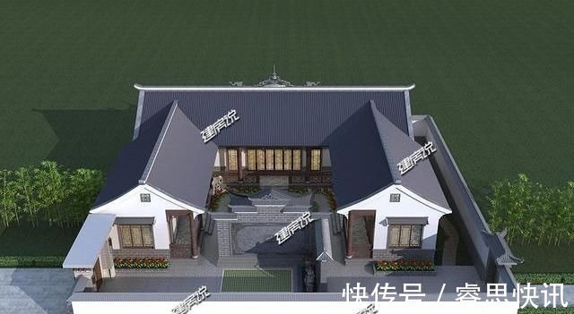四合院别墅才是中国最美的房子,这样设计,美呆了