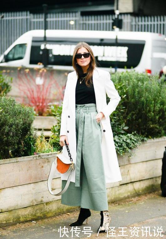 优雅|爱穿大衣这两款裤子不能少,让造型穿出优雅和时髦,尽显秋冬魅力