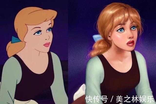 爱洛公主|迪士尼公主加上高光什么样爱洛公主细节满满，贝儿公主颜值降低！