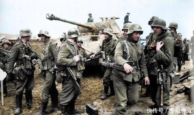 彩色|一组彩色处理后的二战照片,重现德军当时战况