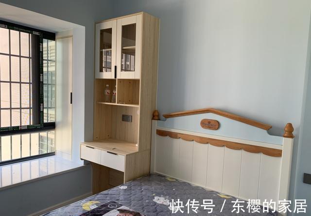 柜子|一家四口新房,鞋柜衣帽一体柜很实用,电视墙更是大气,很满意