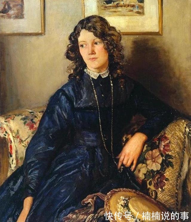 服饰#康拉德·基塞尔,把贵妇们的容貌与服饰,表现得极为富丽奢华!