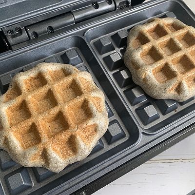 黄油|黑芝麻华夫饼