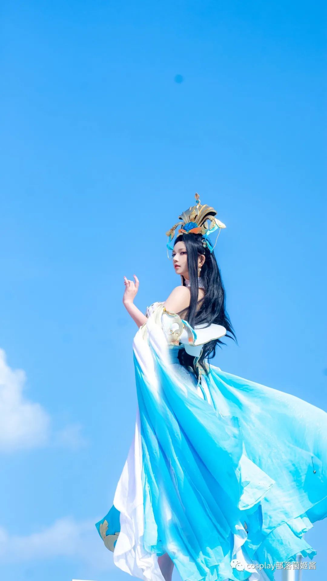 cos:一梦江湖?叶澜cos正片@菌烨