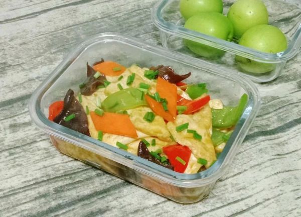 豆腐|杂蔬炒豆腐