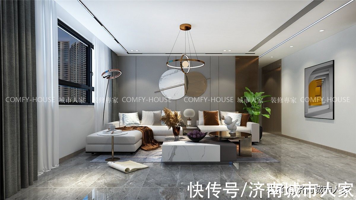 伟东新都|伟东新都两室两厅装修效果图