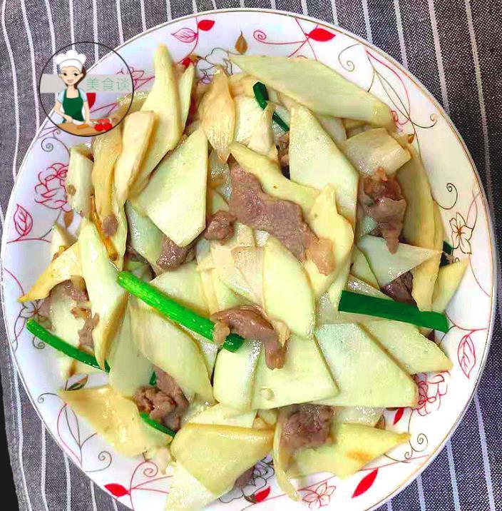 爽口|夏天记得多吃此，简单一炒，鲜滑爽口，低脂饱腹，多吃还美白嫩肤