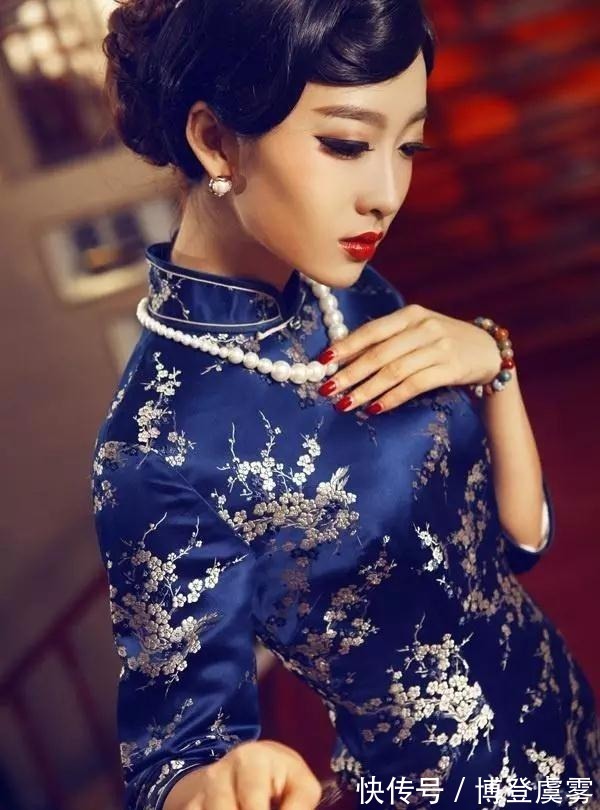 穿上旗袍|穿上旗袍的中国女人究竟有多美