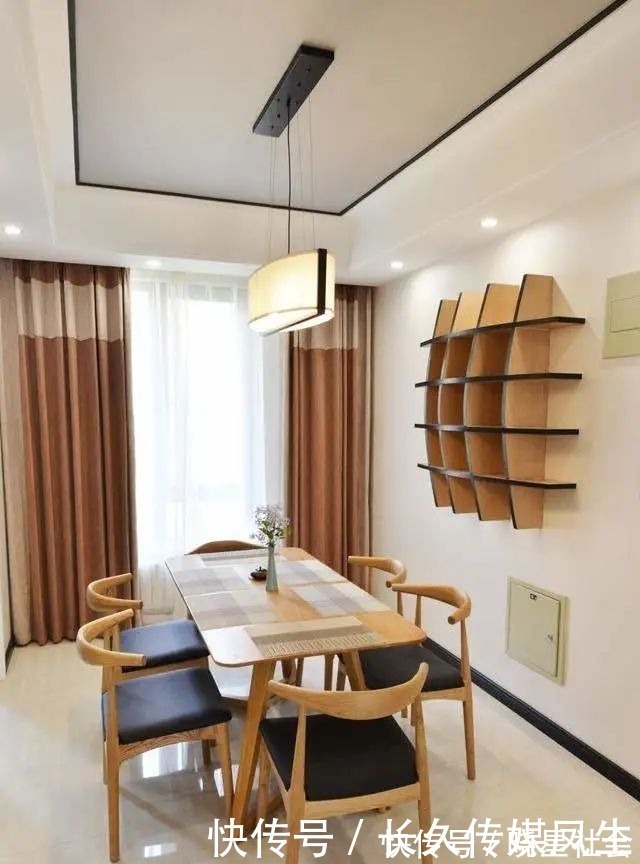 背景墙|见过最美的新中式!130㎡装出诗情画意,大气又舒适