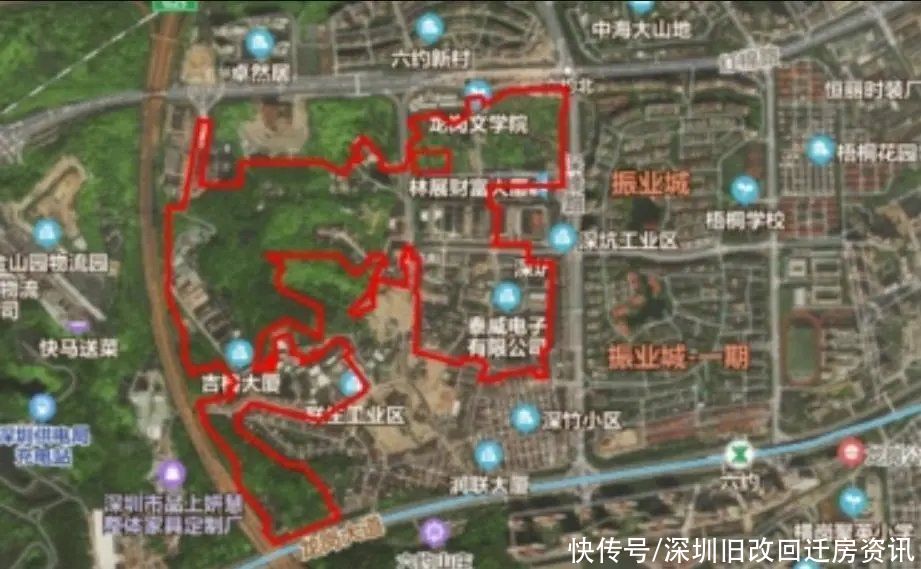 旅馆业|深圳横岗茂盛村旧改专规公示：建面97万平社区，配建两所9年学校