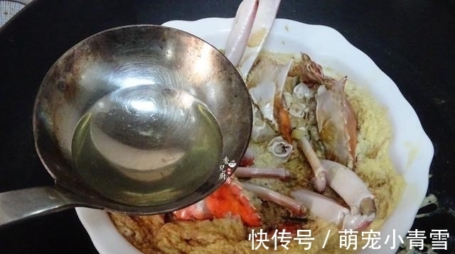 吃肉|梭子蟹和它是一对，蒸一蒸上桌，肉嫩味鲜又营养，比吃肉强
