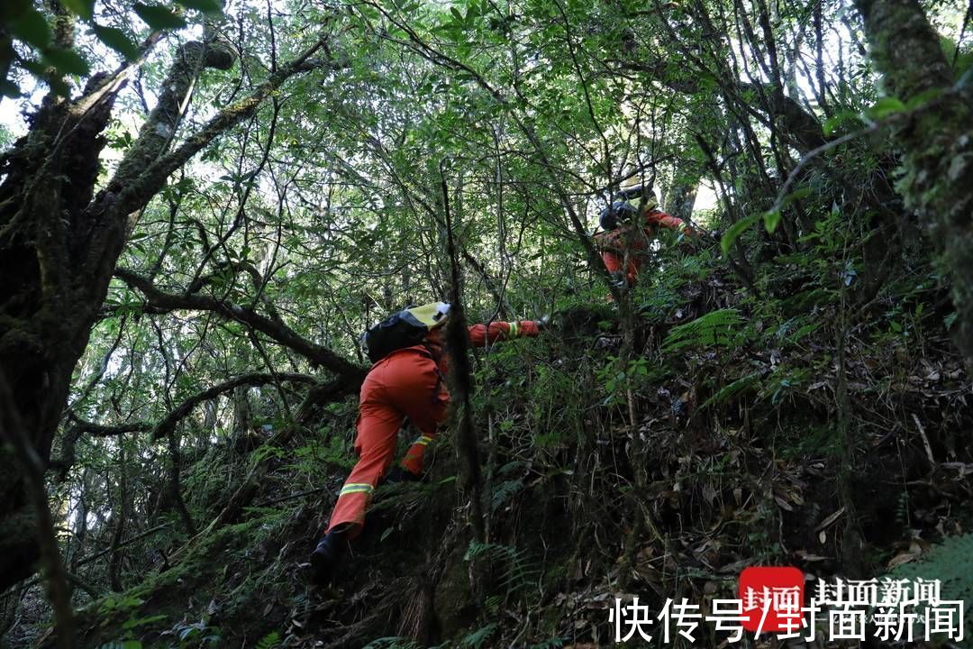 转运|云南哀牢山遇难者遗体转运出山：当晚下了冰雹，救援队有人累倒山上