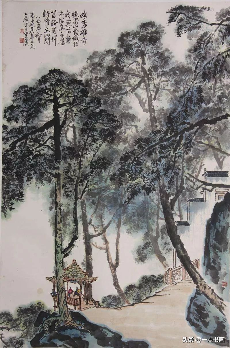 中国画|冯建吴：百年来川渝地区少有的艺术大师