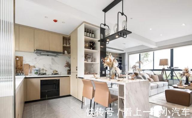 厨余处理器|77平简约小户型房子朴素布置,有一种贴近生活的人文气息