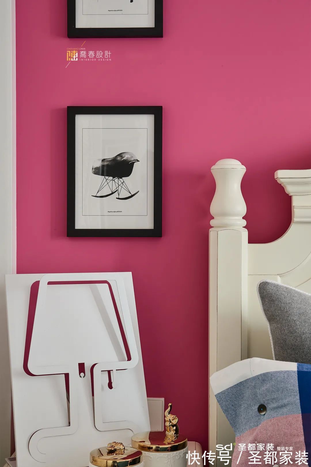 白雪公主|139㎡现代美式家装案例,仙境之旅美出天际,复古浪漫100分