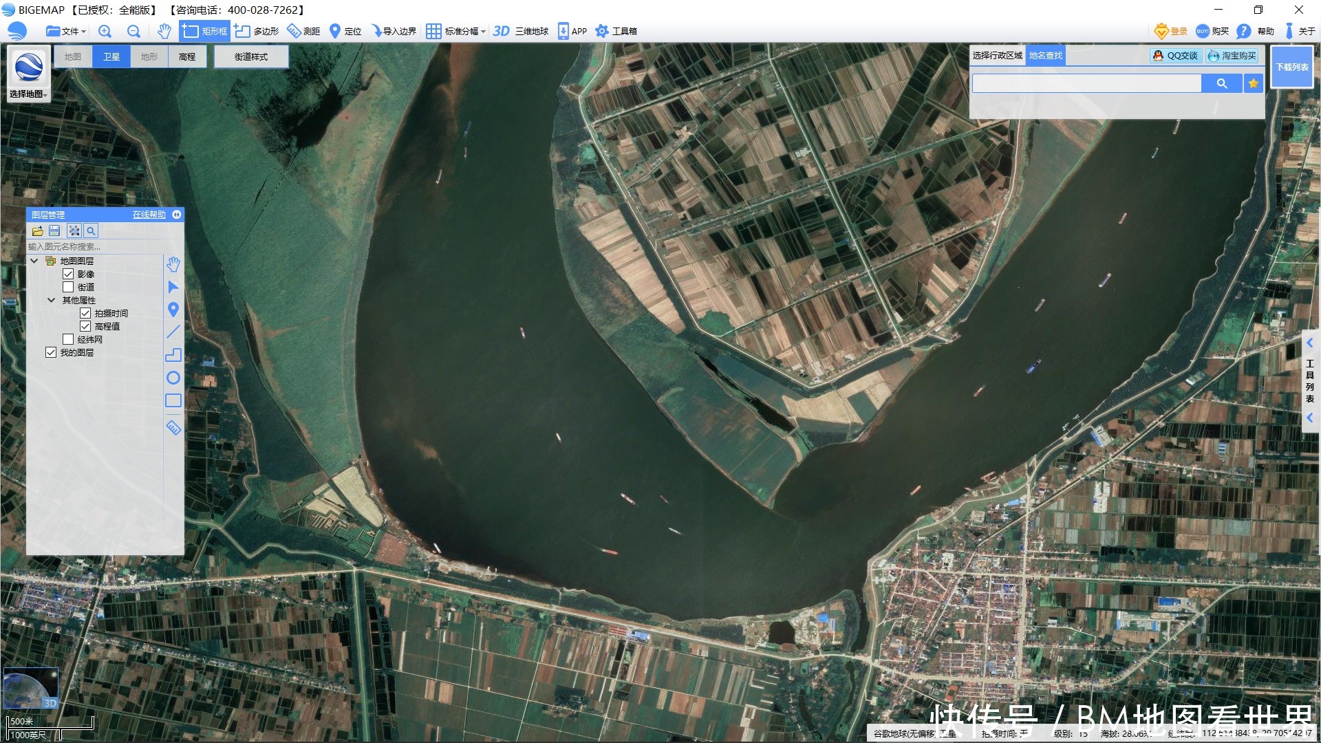 从卫星地图看三峡大坝35年的变化!三峡可不止防洪