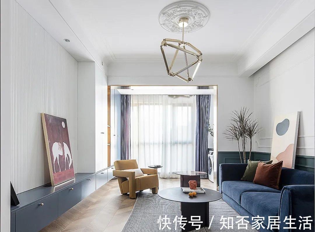 小户型|76㎡轻奢欧式风,复古又优雅,小户型也能这么上档次!