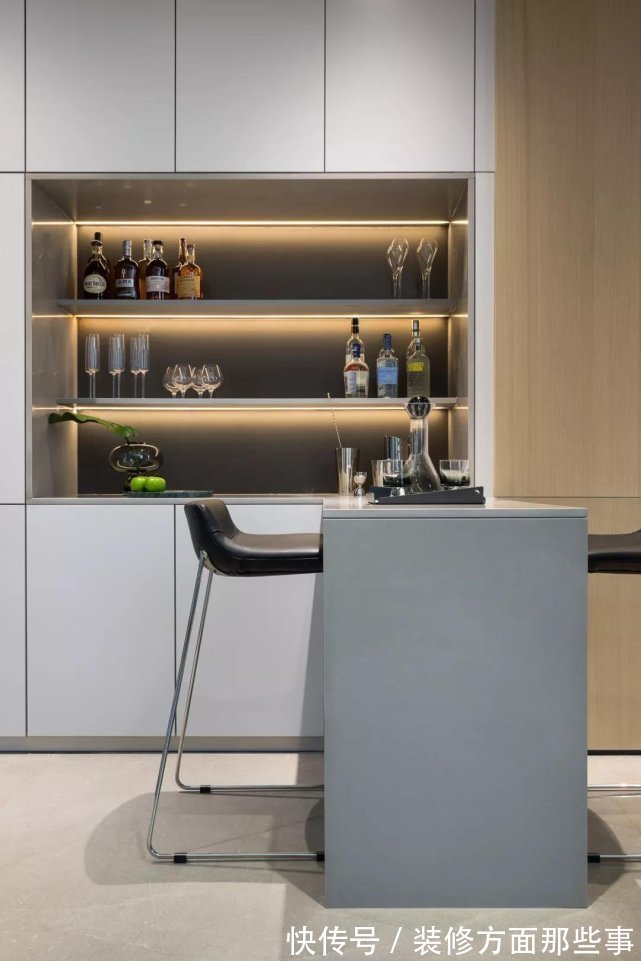 简约风|120平简约风四居室,移步异景间,经过淬炼的现代美学悄然而出