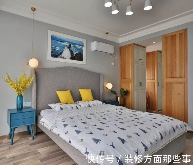 餐厅|116㎡时尚北欧风,清新配色超漂亮,把生活过成诗!