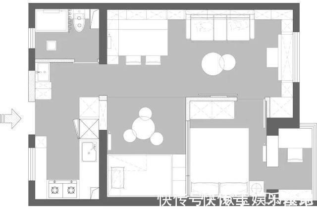 家居|为孩子读书买下46㎡小宅,缩小卧室变两室两厅,改造后温馨舒适
